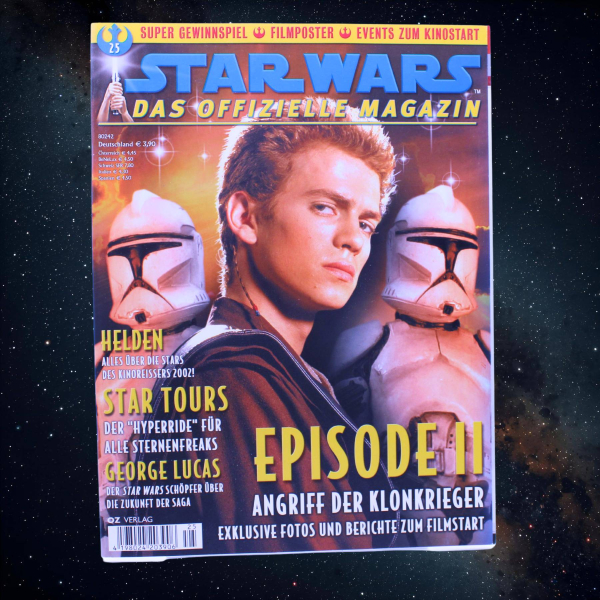 Star Wars Magazin 25 (2002) OZ Verlag | Episode II Special | inkl. Poster | hoppla-stuff.de
